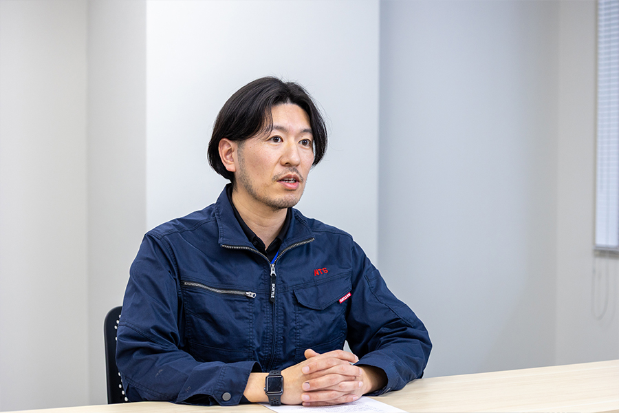 インタビュー風景